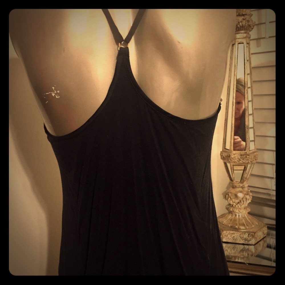 ♥️ Victoria’s Secret Black Silk Cami